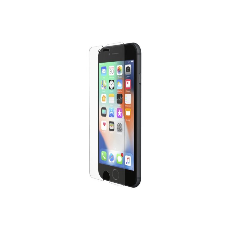 Belkin ScreenForce Pro Clear Screen Protector for iPhone SE (3rd Gen)/8/7/6s/6 4.7" Transparent