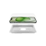 Belkin ScreenForce TemperedGlass Clear Screen Protector for iPhone 15 Plus 9H Hardness 0.33mm