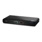 Belkin Secure 2-Port 4K Ultra HD KVM Switch with HDMI, DisplayPort and USB, Black
