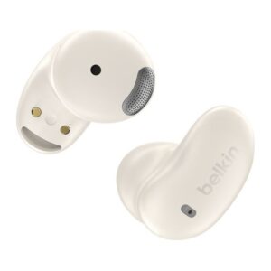 Belkin SoundForm Anywhere Headset Wired & Wireless USB-C Bluetooth IPX4 White