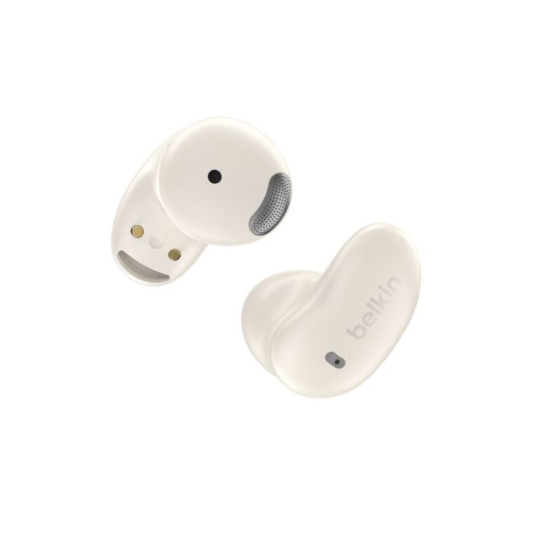 Belkin SoundForm Anywhere Headset Wired & Wireless USB-C Bluetooth IPX4 White