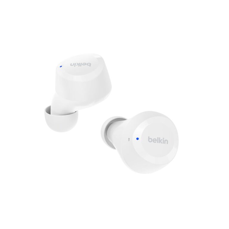 Belkin SoundForm Bolt Wireless In-ear Earbuds Bluetooth 5.2 IPX4 White