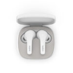 Belkin SOUNDFORM Flow Wireless In-Ear Headset with ANC, Built-in Mic & USB-C, White