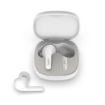 Belkin SOUNDFORM Flow Wireless In-Ear Headset with ANC, Built-in Mic & USB-C, White