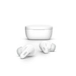 Belkin SOUNDFORM Flow Wireless In-Ear Headset with ANC, Built-in Mic & USB-C, White