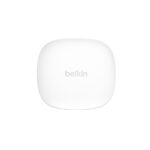 Belkin SOUNDFORM Flow Wireless In-Ear Headset with ANC, Built-in Mic & USB-C, White