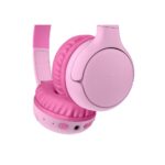 Belkin SoundForm Mini 2 Wireless On-Ear Headphones with Built-in Mic, 85dB Volume Cap, Pink