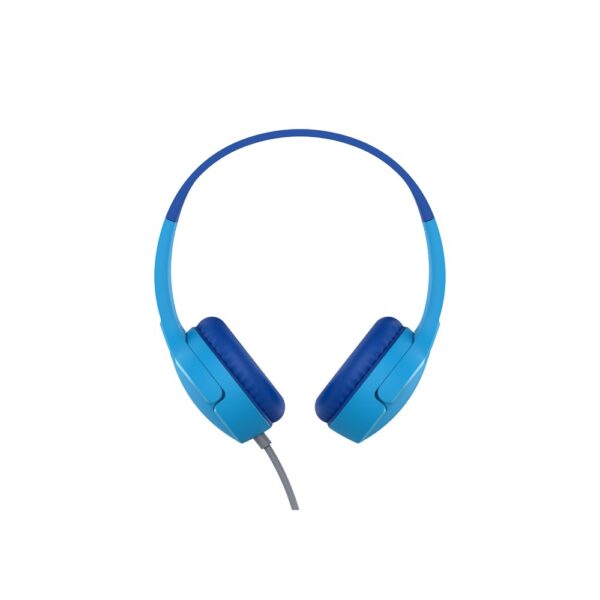 Belkin SoundForm Mini Headset Wired On-Ear Headphones for Kids with 85dB Volume Cap Blue