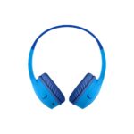 Belkin SoundForm Mini Wireless Headset with Built-in Microphone, USB-C, 3.5mm Jack, Blue