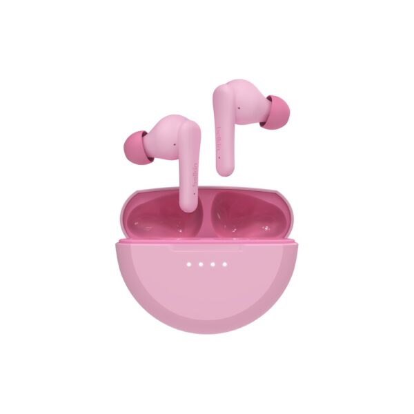 Belkin SoundForm Nano 2 Wireless Bluetooth Earbuds for Kids - Pink