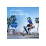 Belkin SoundForm Nano 2 Wireless In-ear Earbuds for Kids with Built-in Microphone, Bluetooth 5.3, Blue