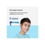 Belkin SoundForm Nano 2 Wireless In-ear Earbuds for Kids with Built-in Microphone, Bluetooth 5.3, Blue