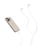 Belkin SoundForm Wired In-Ear Headset USB Type-C Active Noise Cancellation White