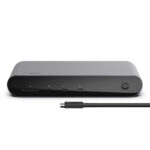 Belkin Thunderbolt 4 Dock Pro Wired Docking Station 90W PD 40Gbps Data SD Card Reader Black