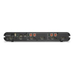 Belkin Universal 2nd Gen Secure KVM Switch, 2-Port, 4K Ultra HD 60Hz, DisplayPort/HDMI, Rack Mount, Black