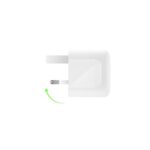 Belkin Universal 50W Dual USB-C GaN Wall Charger with Power Delivery White