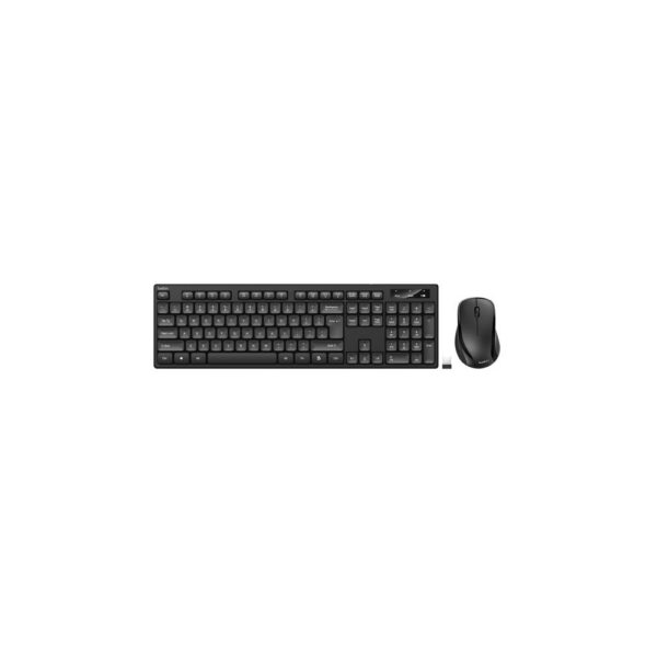 Belkin Universal RF Wireless & USB Keyboard & Mouse Combo, UK English, Black