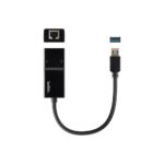 Belkin USB 3.0 Gigabit Ethernet Adapter Wired Black USB Powered