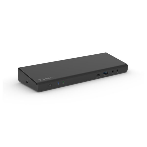Belkin USB-C 4K Dock 85W Triple Display Docking Station for MacBook, Chromebook & Windows - Black