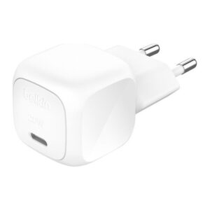Belkin WCA009kqWH 20W USB-C Fast Charger for Laptop, Smartphone & Tablet - White