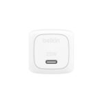 Belkin WCA009kqWH 20W USB-C Fast Charger for Laptop, Smartphone & Tablet - White