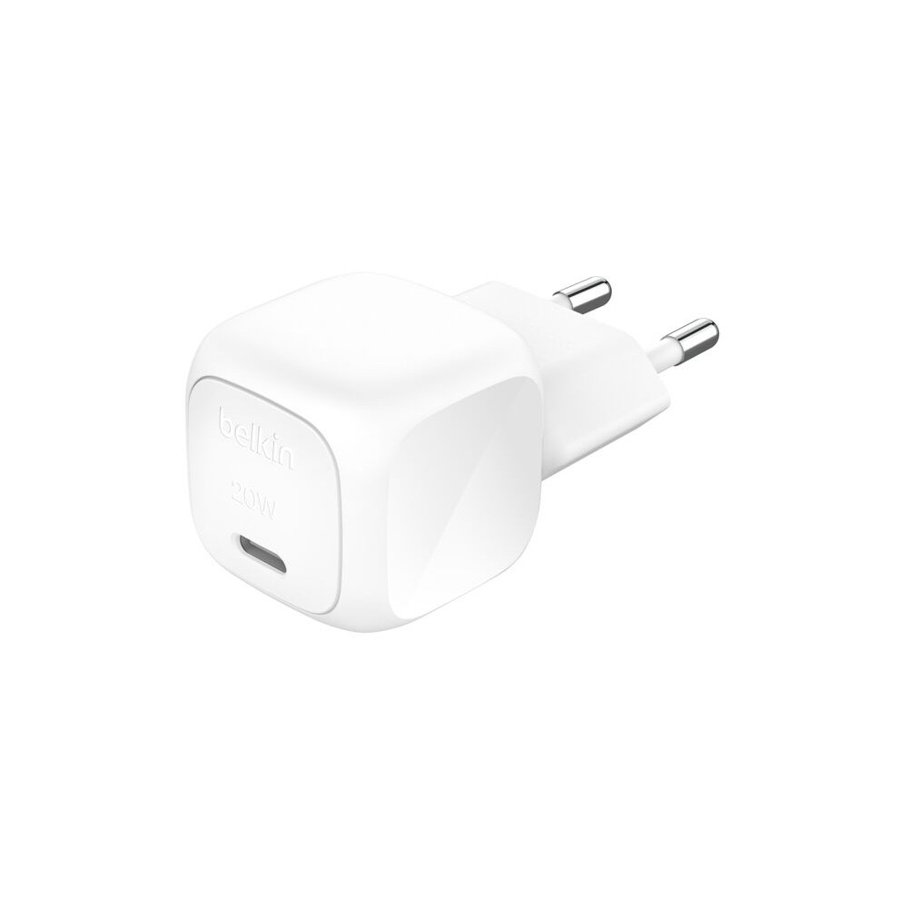Belkin WCA009kqWH 20W USB-C Fast Charger for Laptop, Smartphone & Tablet - White Belkin WCA009kqWH 20W USB-C Fast Charger for Laptop, Smartphone & Tablet - White