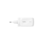 Belkin WCH016hqWH USB-C & USB-A Universal GaN Fast Wall Charger 100W White