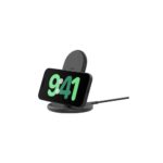 Belkin Wireless Charging Stand 9W Qi Smartphone Charger with Power Supply Black