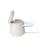 Belkin WIZ027MYH37 Qi2 Wireless Charging Pad for iPhone, Watch & Headset - White, 15W