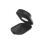 Belkin WIZ037MYBK 3-in-1 Wireless Charger with Qi2, MagSafe, 45W USB-C PD, Black