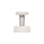 Belkin WIZ040MYSD Qi2 45W 3-in-1 Wireless Charger with MagSafe for iPhone & AirPods - White/Chrome