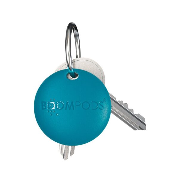Boompods Boomtag Item Finder for Apple Find My App, IPX5 Water Resistant, Blue
