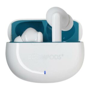 Boompods SKIM True Wireless Bluetooth 5.3 In-Ear Headset with Built-in Microphone - White