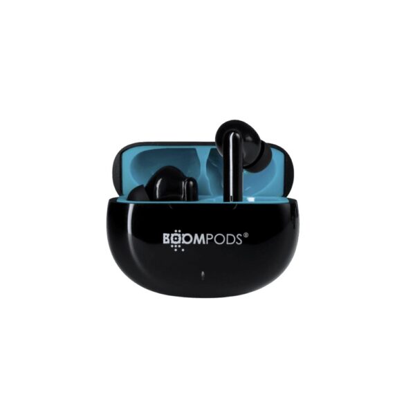 Boompods SKIM True Wireless Stereo In-Ear Headset with Built-in Microphone, Black