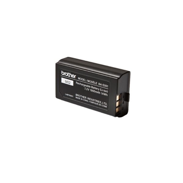 Brother BA-E001 Battery for P-touch H300/LI - 1900 mAh Li-Ion Black