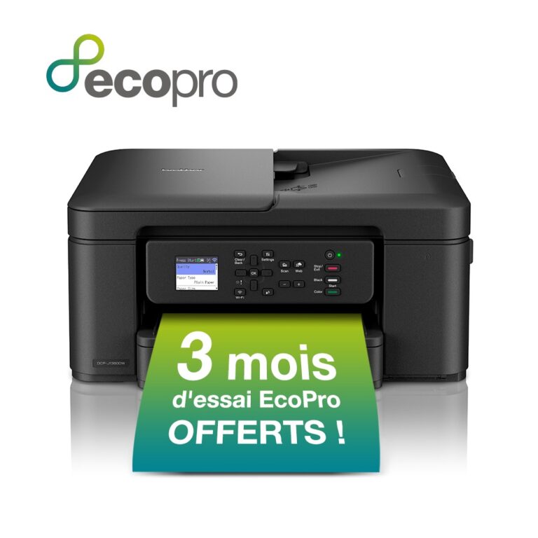 Brother DCP-J1360DW 3-in-1 Wireless Inkjet Printer for Home & Office, Colour, Auto Duplex, Wi-Fi