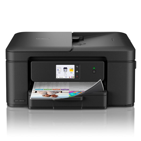 Brother DCP-J1460DW 3-in-1 Wireless Inkjet Printer with Colour Print, Scan & Copy, Auto Duplex, Black
