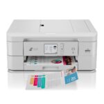 Brother DCP-J1800DW Inkjet Colour Printer with Auto Duplex Copy/Print, Wi-Fi, A4, White