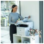 Brother DCP-L5510DW Mono Laser MFP Printer 48 ppm A4 Wi-Fi Auto Duplex 3.5" Touchscreen White