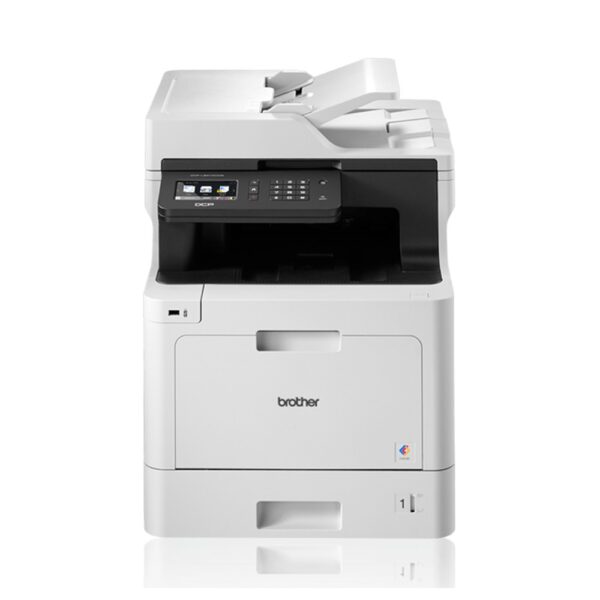 Brother DCP-L8410CDW Colour Laser Multifunction Printer with Wi-Fi, 31 ppm, Duplex, Black/White