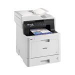 Brother DCP-L8410CDW Colour Laser Multifunction Printer with Wi-Fi, 31 ppm, Duplex, Black/White
