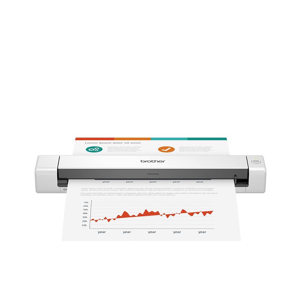 Brother DS-640 Handheld Scanner A4 1200x1200 DPI USB 3.2 Gen 1 Black/White Brother DS-640 Handheld Scanner A4 1200x1200 DPI USB 3.2 Gen 1 Black/White