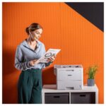 Brother HL-L6410DN Mono Laser Printer, 50 ppm, A4, Auto Duplex, Wi-Fi, Ethernet, USB, NFC