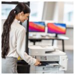 Brother MFC-J5955DW A3 Colour Inkjet Multifunction Printer with Wi-Fi, Duplex & ADF, Grey/White