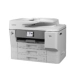 Brother MFC-J6977DW A3 Business Inkjet Multifunction Printer, Duplex, Wi-Fi, White/Grey