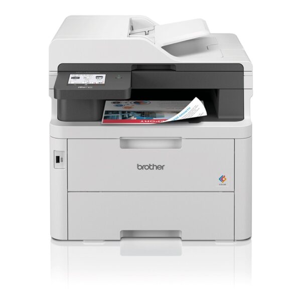 Brother MFC-L3760CDW Colour LED All-in-One Printer Print Scan Copy Wi-Fi Ethernet Black and White