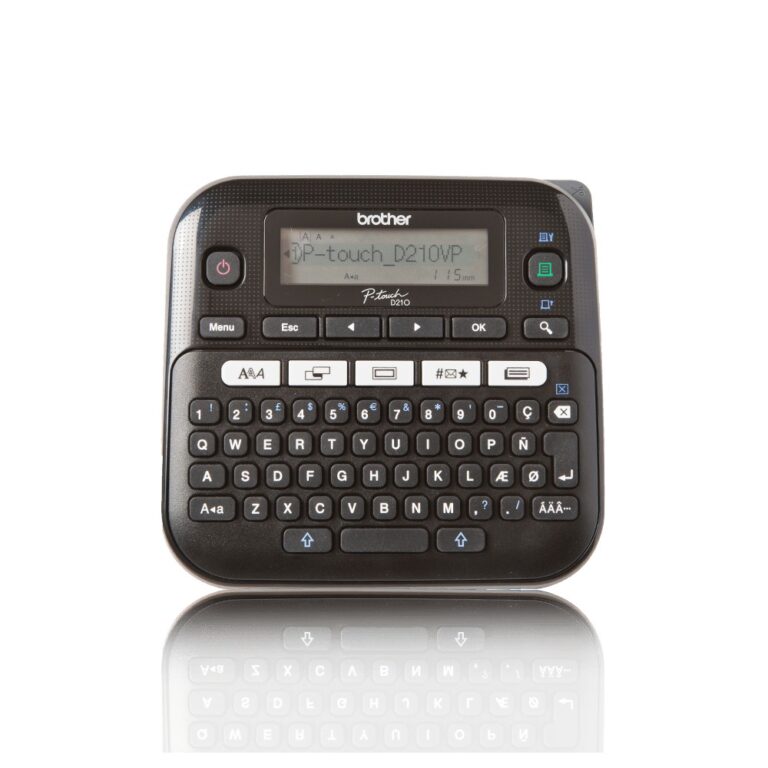 Brother PT-D210VP Thermal Transfer Label Printer QWERTY 180 x 180 DPI 20 mm/sec Black