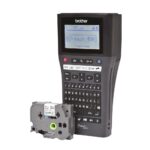 Brother PT-H500 PC Connected Label Printer QWERTY Wired USB LCD Auto Cutter Black