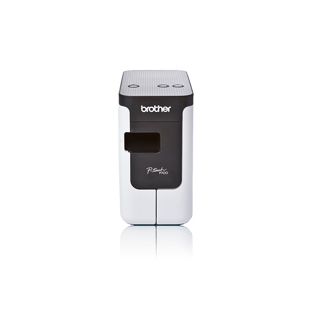 Brother PT-P700 Label Printer, Wired, 180 DPI, 30 mm/sec, TZe Tape, PC Connected, Black/White Brother PT-P700 Label Printer, Wired, 180 DPI, 30 mm/sec, TZe Tape, PC Connected, Black/White