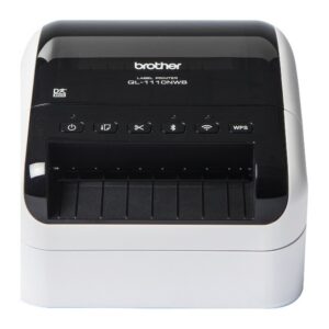 Brother QL-1110NWB Label Printer Direct Thermal 300x300 DPI 110mm/s Wired & Wireless DK Wi-Fi Bluetooth Black/White
